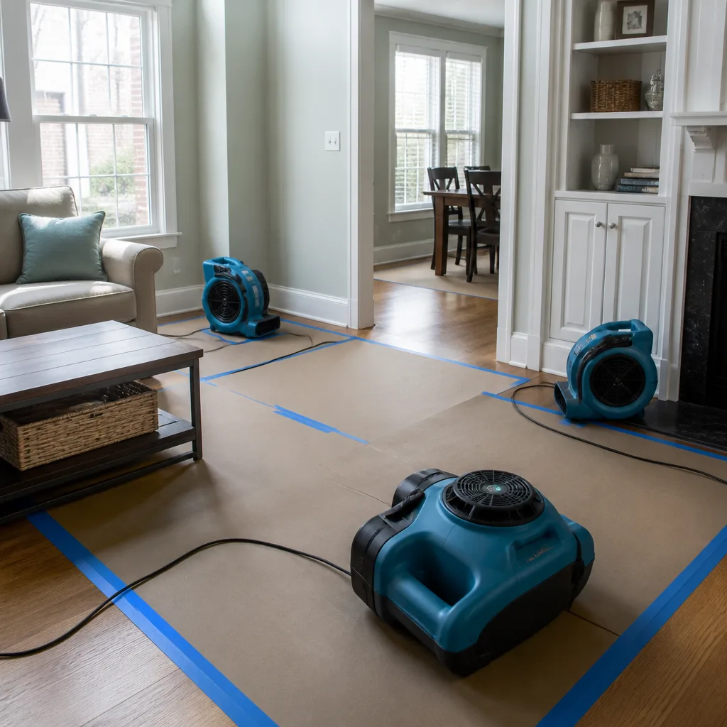 Water damage drying